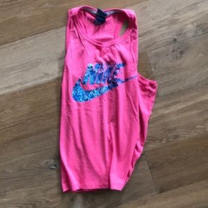 Nike Cut Off Tank Top